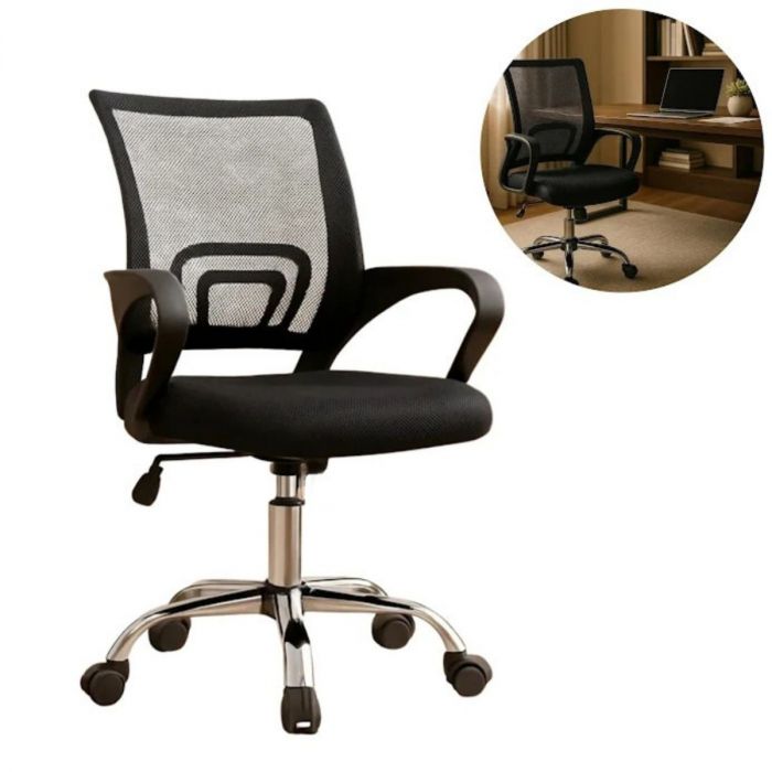 Silla de Oficina Ergonómica Apoyo Lumbar
