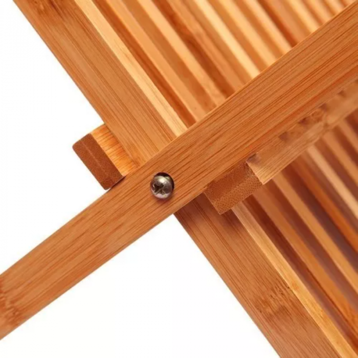 Secaplatos de Bambu Plegable