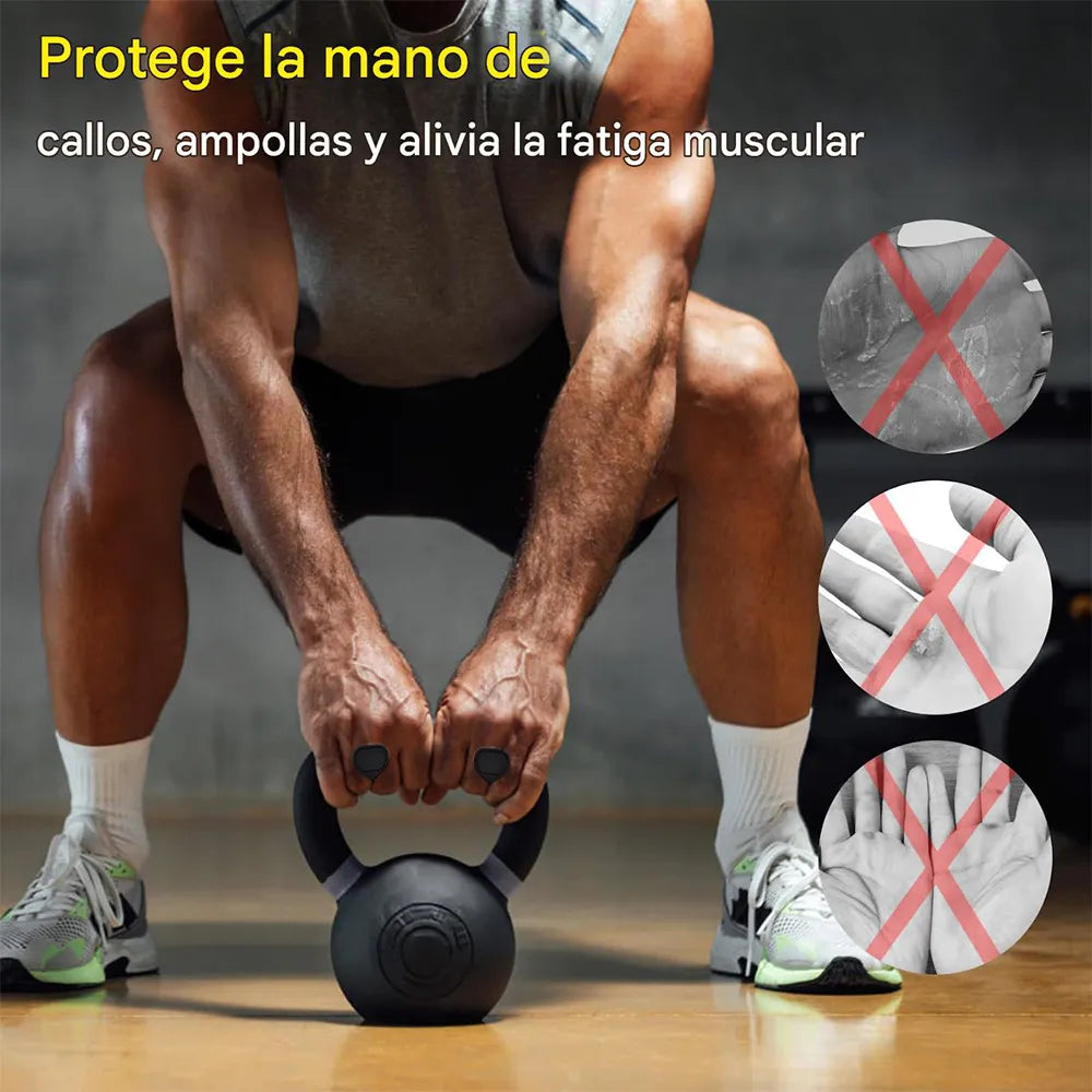 Calleras Grip de Silicona Gimnasio Gym Antideslizantes